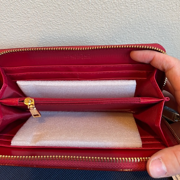 Bebe red wallet - Picture 3 of 5